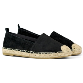 Espadrilles noires classiques pour femmes le noir 2