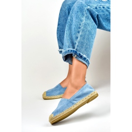 Espadrilles bleues classiques pour femme 2