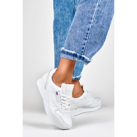 Baskets blanches classiques pour femmes 3