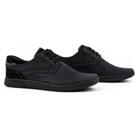 KOMODO Chaussures décontractées pour hommes 848 noir le noir 2