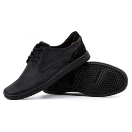 KOMODO Chaussures décontractées pour hommes 848 noir le noir 3