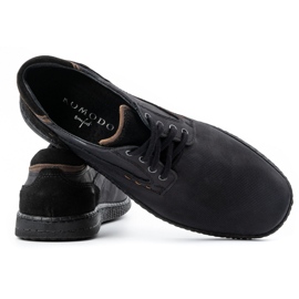 KOMODO Chaussures décontractées pour hommes 848 noir le noir 4