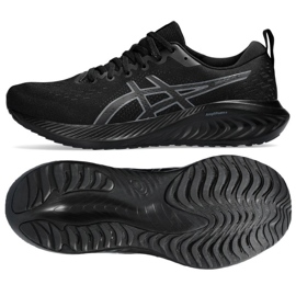 Asics Gel-Excite 10 M 1011B600 002 chaussures de course noir 1