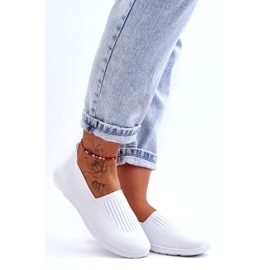 News Baskets à enfiler pour femmes Blanc Lento blanche 3