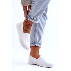 News Baskets à enfiler pour femmes Blanc Lento blanche 1