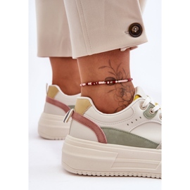 FJ1 Chaussures De Sport Pour Femme Sur Une Plateforme Massive Multicolore Gemma blanche 2 FJ1 Chaussures De Sport Pour Femme Sur Une Plateforme Massive Multicolore Gemma blanche 2