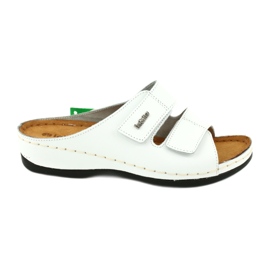 Inblu chaussures pour femmes pantoufles 158D107 blanc 1