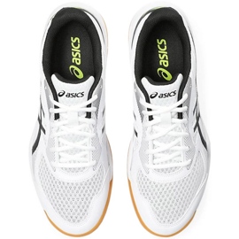 Asics Upcourt 5 M 1071A086 103 chaussures de volley-ball blanche blanche 1 Asics Upcourt 5 M 1071A086 103 chaussures de volley-ball blanche blanche 1