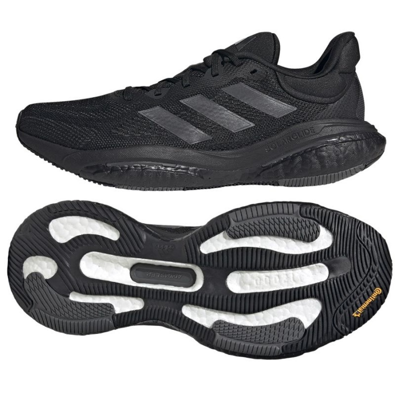 Chaussures running adidas Solarglide 6 M HP7611 noir 1