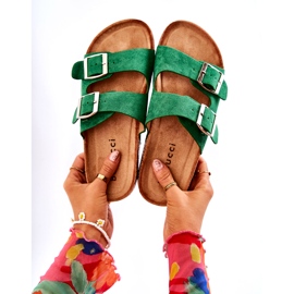 Bellucci Slip-on vert pour femme Misandei 4