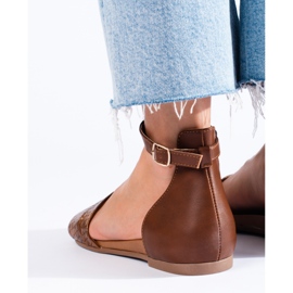 Sandales femme Daszyński marron brun 1