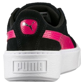 Chaussures Puma Suede Platform Snk Jr 363906 01 le noir 2