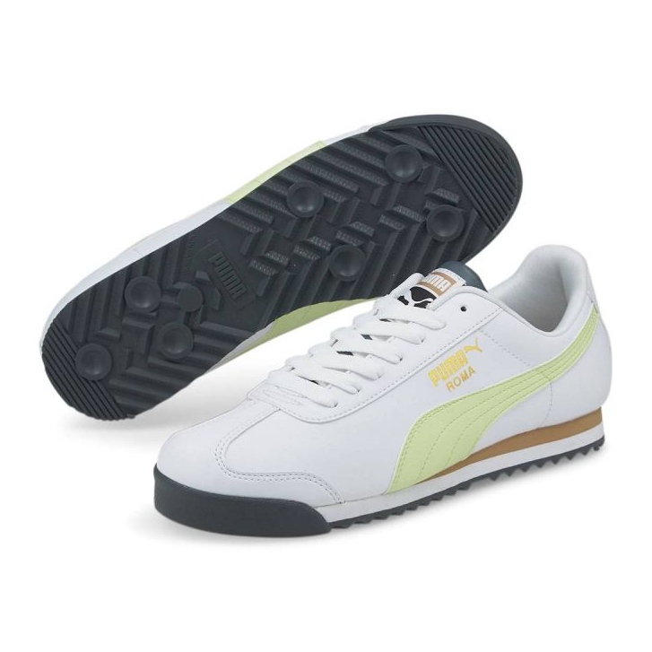 Chaussures Puma Roma Basic+ M 369571 39 blanc 1