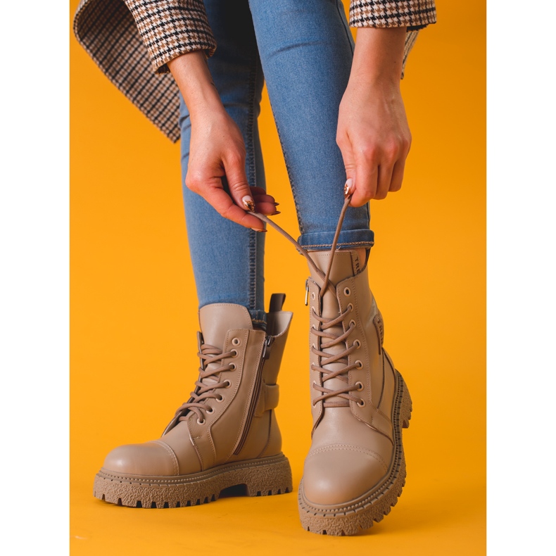 Sacs femme en cuir beige Shelovet 1