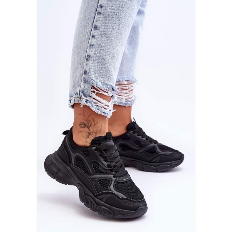 FG2 Chaussures de sport pour femmes Contiro noir 1