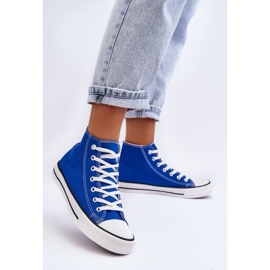 FR1 Baskets classiques pour femmes High Blue Remos bleu 1