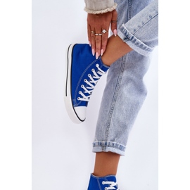 FR1 Baskets classiques pour femmes High Blue Remos bleu 2