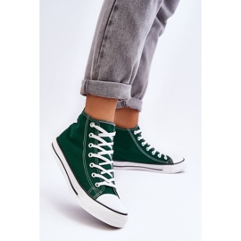 FR1 Baskets classiques pour femmes hautes vertes Remos 1