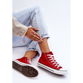 FR1 Baskets montantes classiques pour femmes Red Remos rouge 2 FR1 Baskets montantes classiques pour femmes Red Remos rouge 2