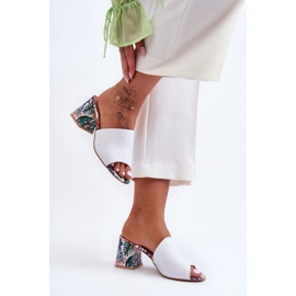 Lewski Shoes Chaussures Leski en cuir à talons hauts pour femmes 3209/K Blanc blanche 2 Lewski Shoes Chaussures Leski en cuir à talons hauts pour femmes 3209/K Blanc blanche 2