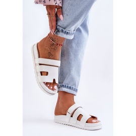 Sandales Classiques Femme Blanc Molie blanche 1