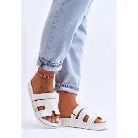 Sandales Classiques Femme Blanc Molie blanche 2