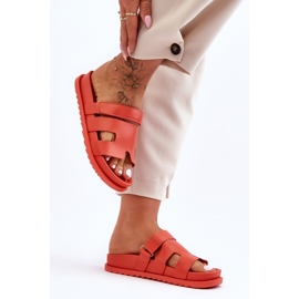 Sandales Classiques Femme Orange Molie 1