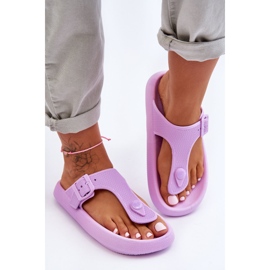 Tongs Mousse Femme Violet Apollo 2