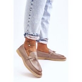 PM1 Mocassins Classiques Femme Gris Cortez 2 PM1 Mocassins Classiques Femme Gris Cortez 2