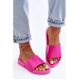 Chaussons Classiques Femme Fuchsia Rolien rose 2