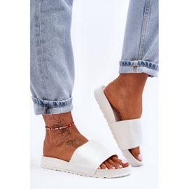 Chaussons Classiques Femme Blanc Rolien blanche 2