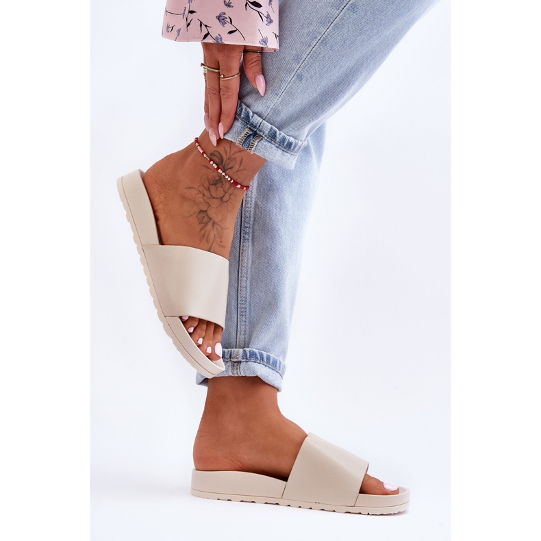 Chaussons Classiques Femme Beige Rolien 2 Chaussons Classiques Femme Beige Rolien 2