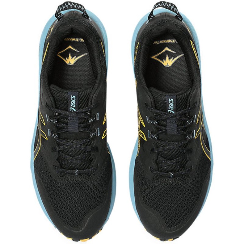 Asics Trabuco Terra 2 M 1011B607 001 chaussures de course le noir 1