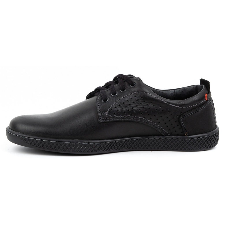 Olivier Chaussures décontractées pour hommes 302GT noir le noir 1 Olivier Chaussures décontractées pour hommes 302GT noir le noir 1