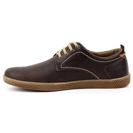 Olivier Chaussures décontractées pour hommes 302GT marron brun 1