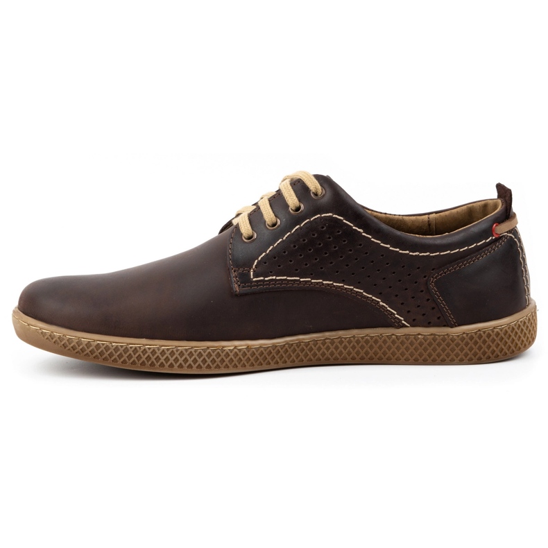 Olivier Chaussures décontractées pour hommes 302GT marron brun 1