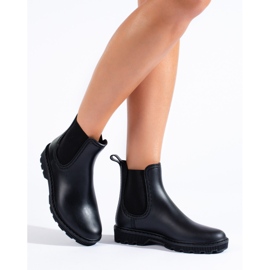 Bottes noires courtes Shelovet le noir 1