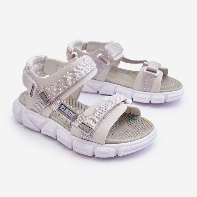 Sandales Velcro Enfant Big Star LL374201 Gris 1