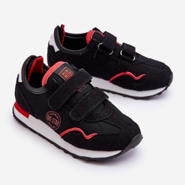 Baskets pour enfants Système de mousse à mémoire de forme Big Star LL374179 Noir le noir 1