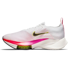 Chaussures Nike Air Zoom Tempo NEXT% Flyknit DJ5430-100 blanche 1