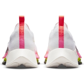 Chaussures Nike Air Zoom Tempo NEXT% Flyknit DJ5430-100 blanche 4