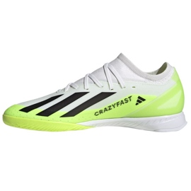 Adidas X Crazyfast.3 In M ID9340 chaussures de football blanche blanche 1