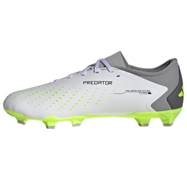 Chaussures Adidas Predator Accuracy.3 L Fg M GZ0014 blanche blanche 1 Chaussures Adidas Predator Accuracy.3 L Fg M GZ0014 blanche blanche 1