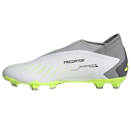 Chaussures Adidas Predator Accuracy.3 Ll Fg M GZ0021 blanche blanche 1