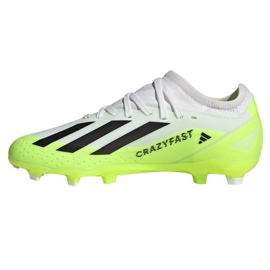 Chaussures adidas X CRAZYFAST.3 Fg Jr ID9352 blanc blanc 1