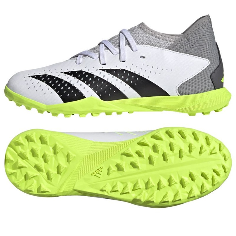Chaussures Adidas Predator Accuracy.3 Tf Jr IE9450 blanc blanc 1