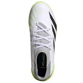 Chaussures Adidas Predator Accuracy.3 Tf Jr IE9450 blanche blanche 3