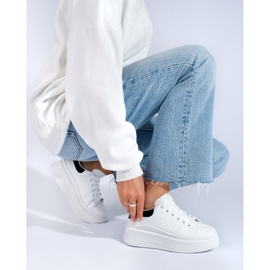 Chaussures de sport femme Shelovet blanches 1 Chaussures de sport femme Shelovet blanches 1