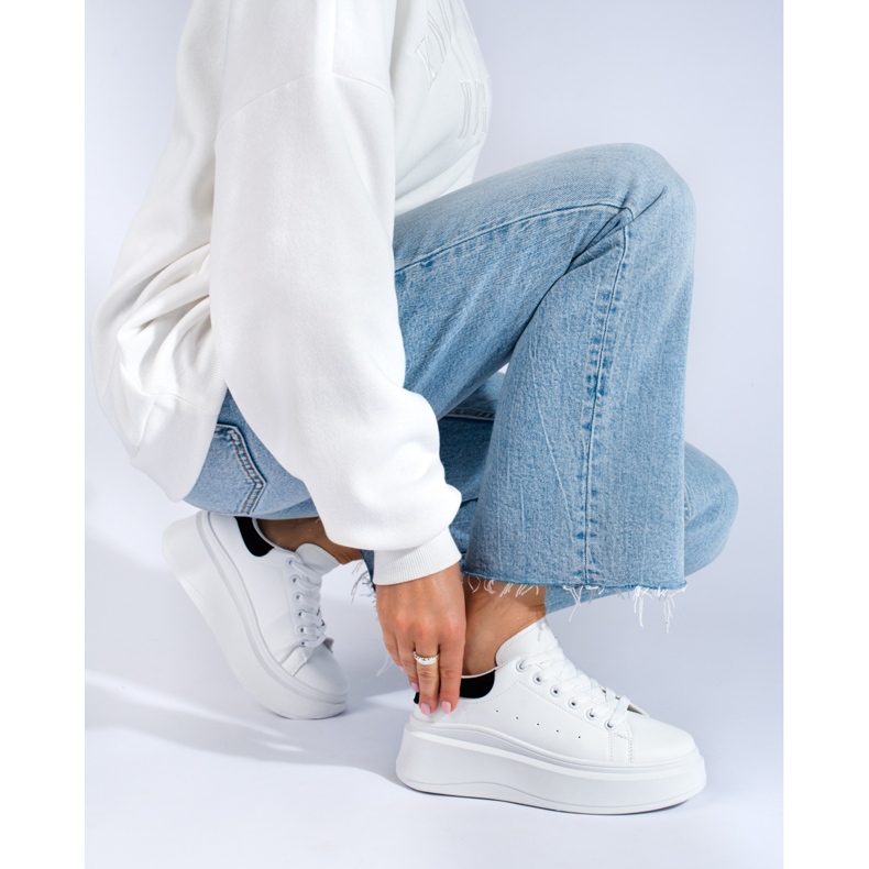 Chaussures de sport femme Shelovet blanches 1 Chaussures de sport femme Shelovet blanches 1