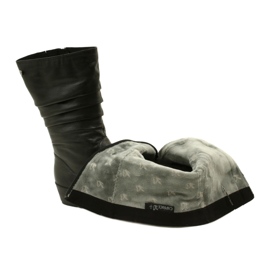 Caprice Walking On Air bottes compensées courtes 25417-41 022 le noir 4